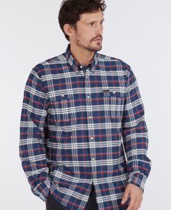 Camisas Barbour Barton Coolmax Hombre Gris | PJOH09164