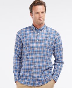 Camisas Barbour Spillman Hombre Azules | FADR93251