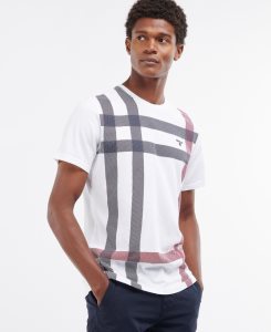 Camiseta Barbour Norman Hombre Blancas | WTUI98140