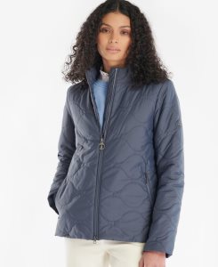 Chaqueta Acolchada Barbour Bindweed Mujer Azul Marino | WUDY82150