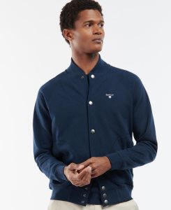 Sudaderas Barbour Whitewell Button Thru Hombre Azul Marino | TMZB25189