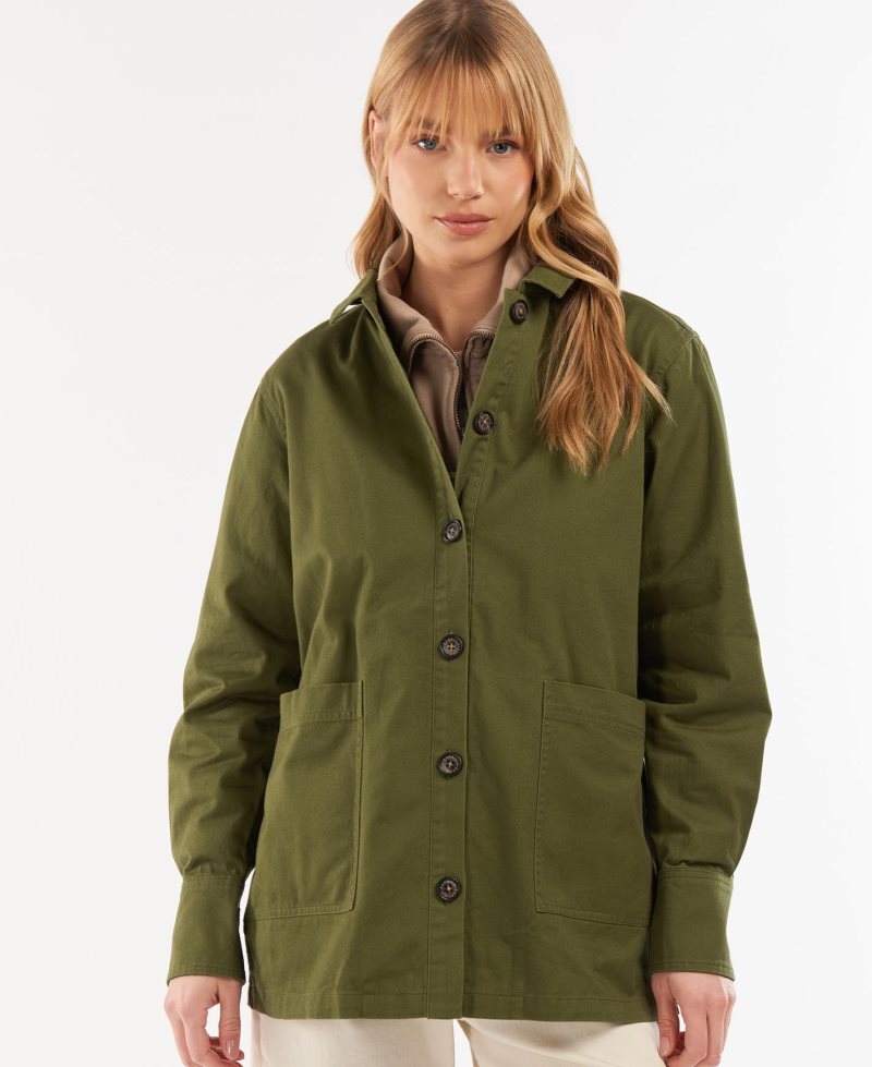 Blusas Barbour Explorer Marley Overshirt Mujer | IQRV81723