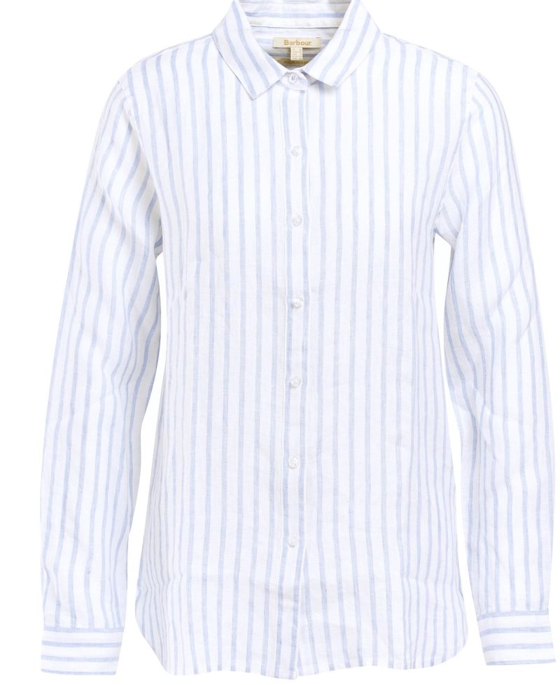 Blusas Barbour Marine Shirt Mujer Flores | XJRF72940