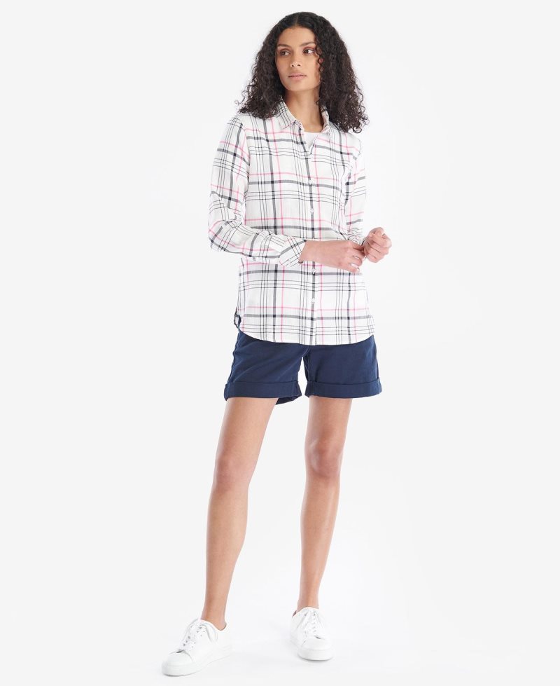 Blusas Barbour Shoreline Shirt Mujer | ZHPG68345
