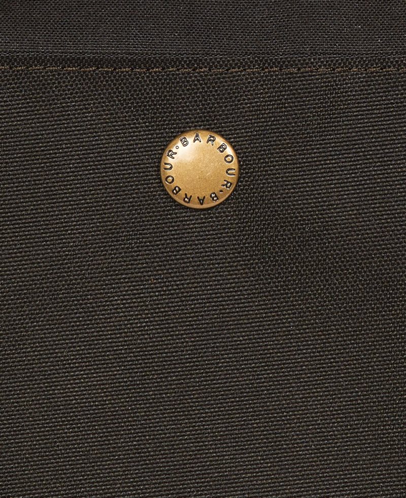 Bolsas Barbour Essential Wax Messenger Hombre Verde Oliva | HIYU56129