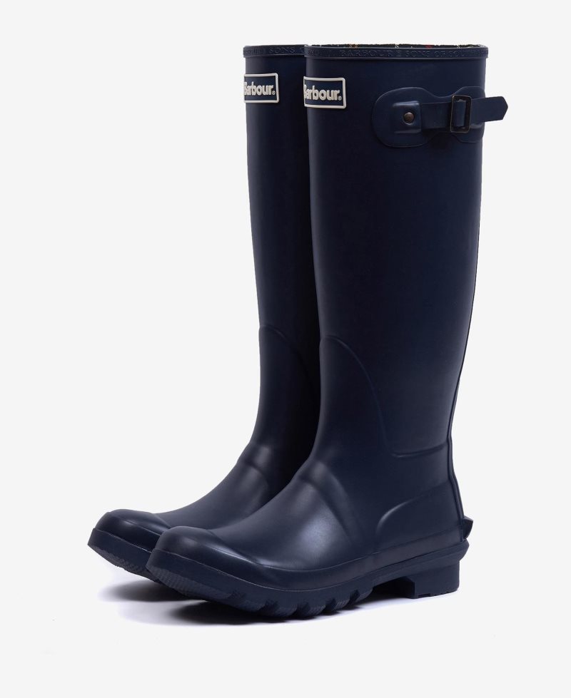 Botas Barbour Bede Wellington Mujer Azul Marino | WPTH27153