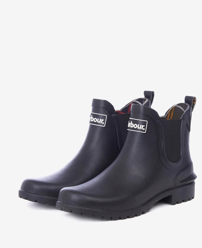 Botas Barbour Wilton Wellingtons Mujer Rojas | XBMS53071