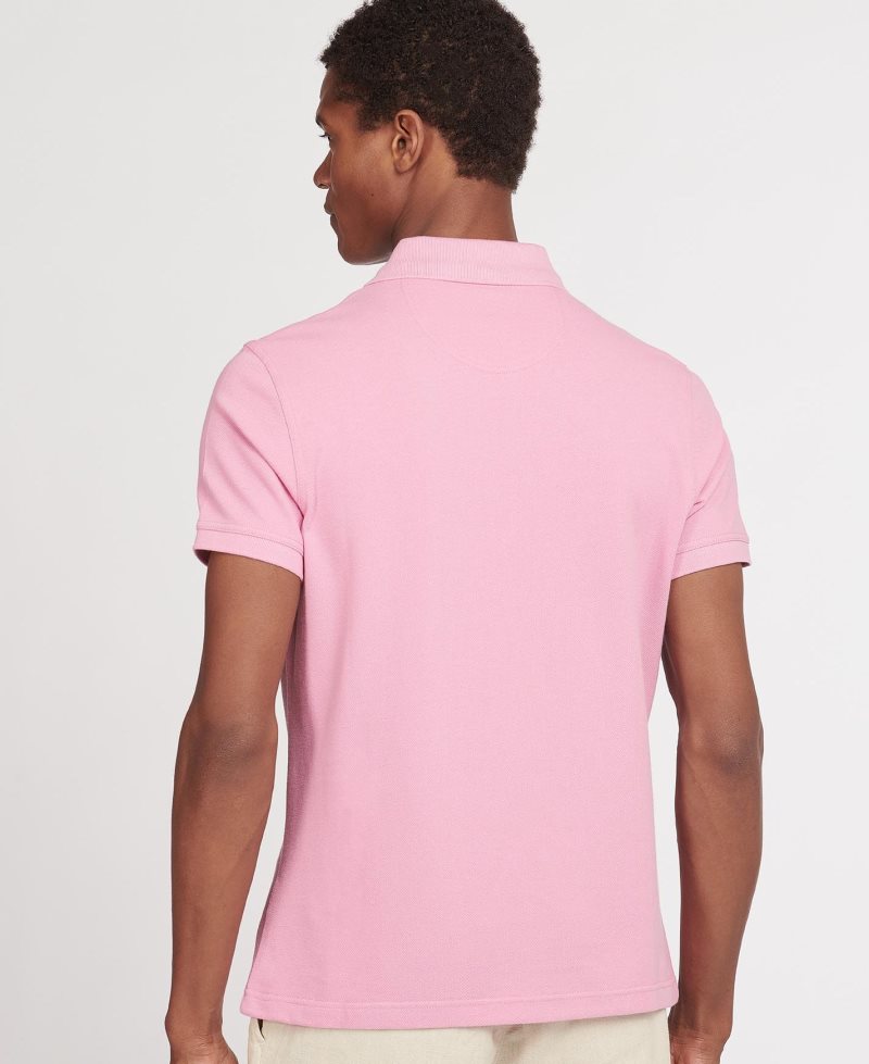 Camisa Polo Barbour Sports Hombre Blancas | APKV64823