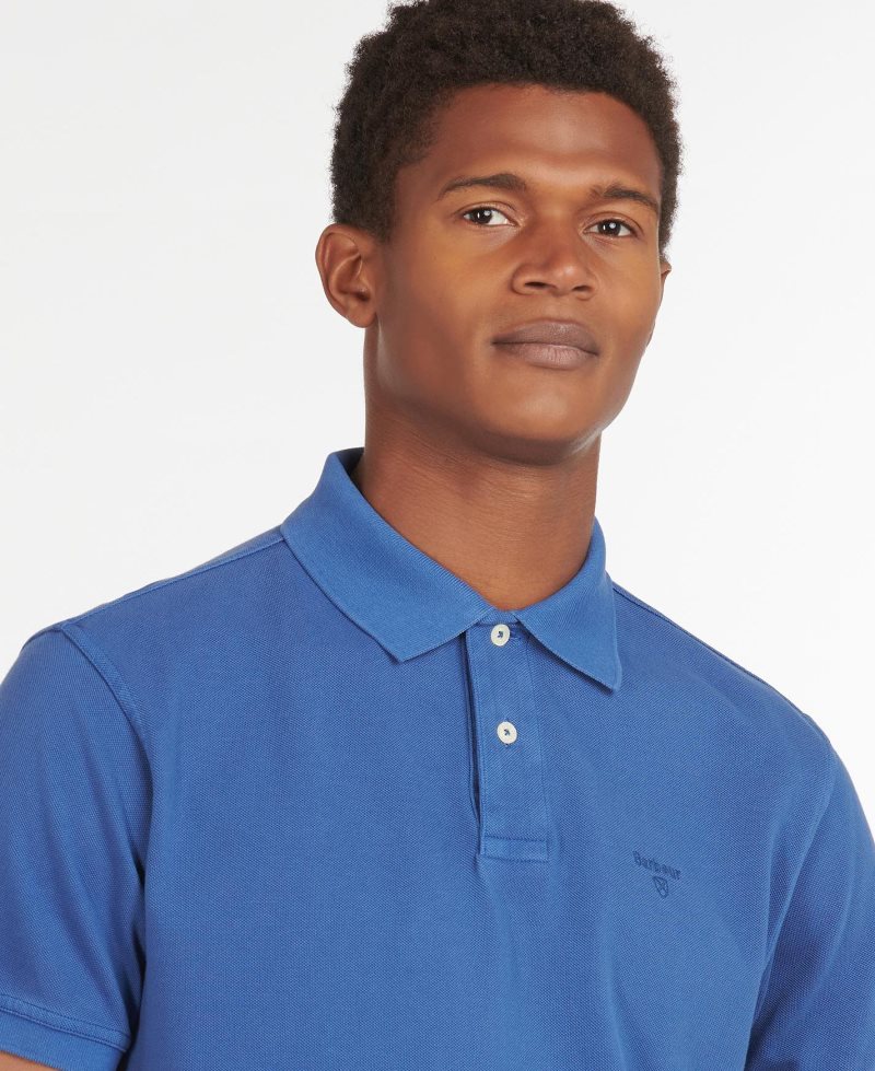 Camisa Polo Barbour Washed Sports Hombre | UKER43782