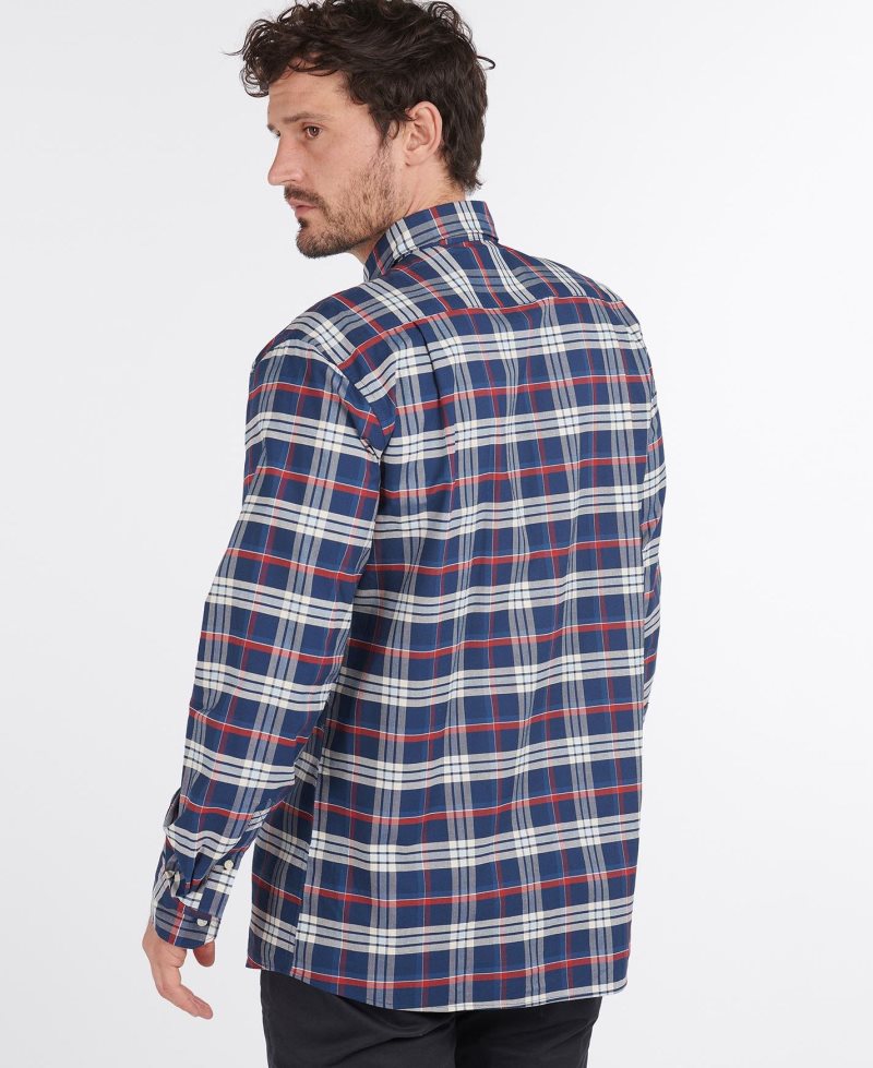 Camisas Barbour Barton Coolmax Hombre Gris | PJOH09164