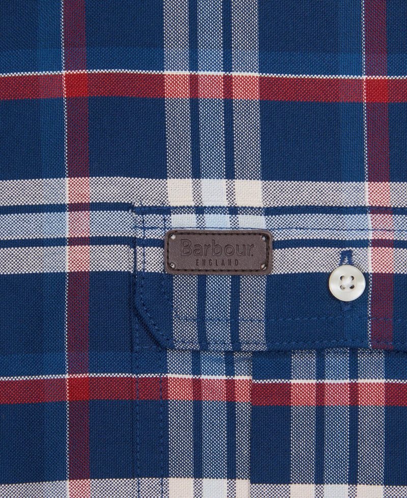Camisas Barbour Barton Coolmax Hombre Gris | PJOH09164