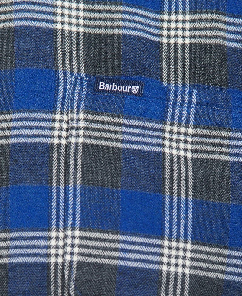 Camisas Barbour Brockwell Tailored Fit Hombre Azules | ACGW74589