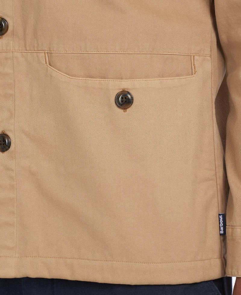 Camisas Barbour Dene Overshirt Hombre Gris | RGJU49265