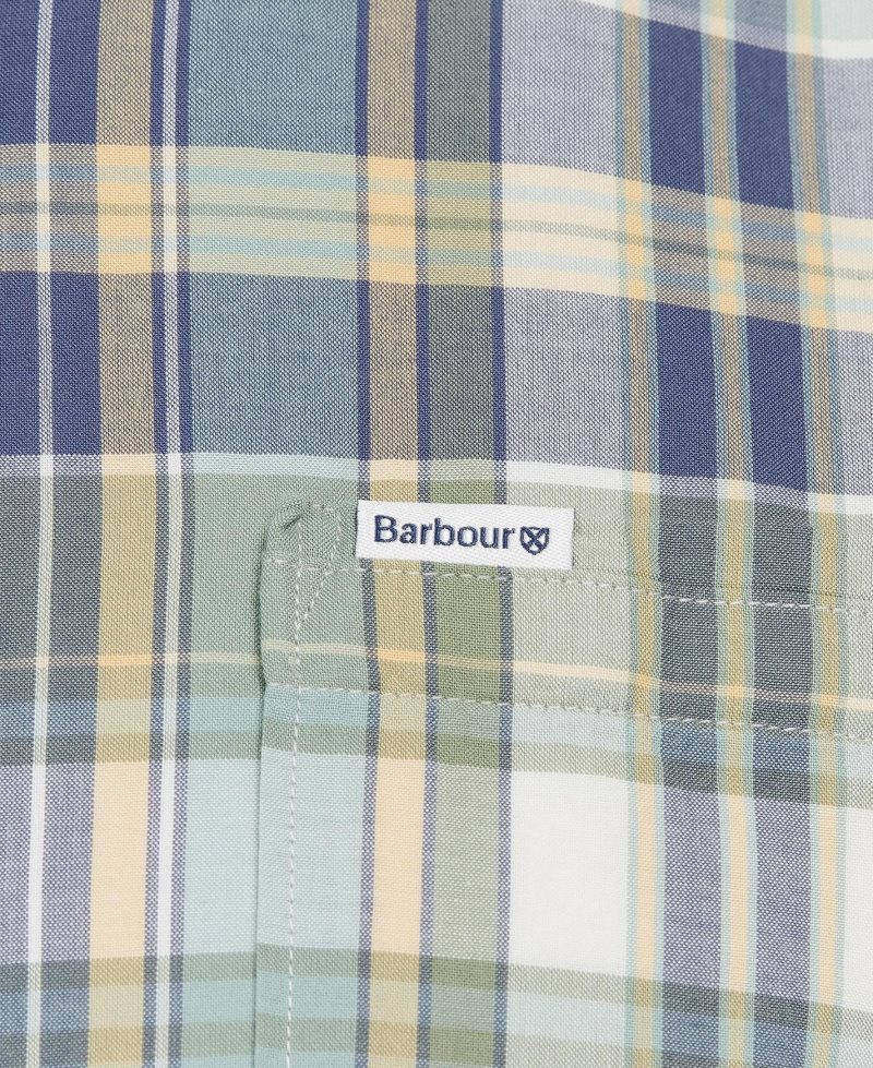 Camisas Barbour Elmwood Tailored Hombre Azules | XTGQ61832