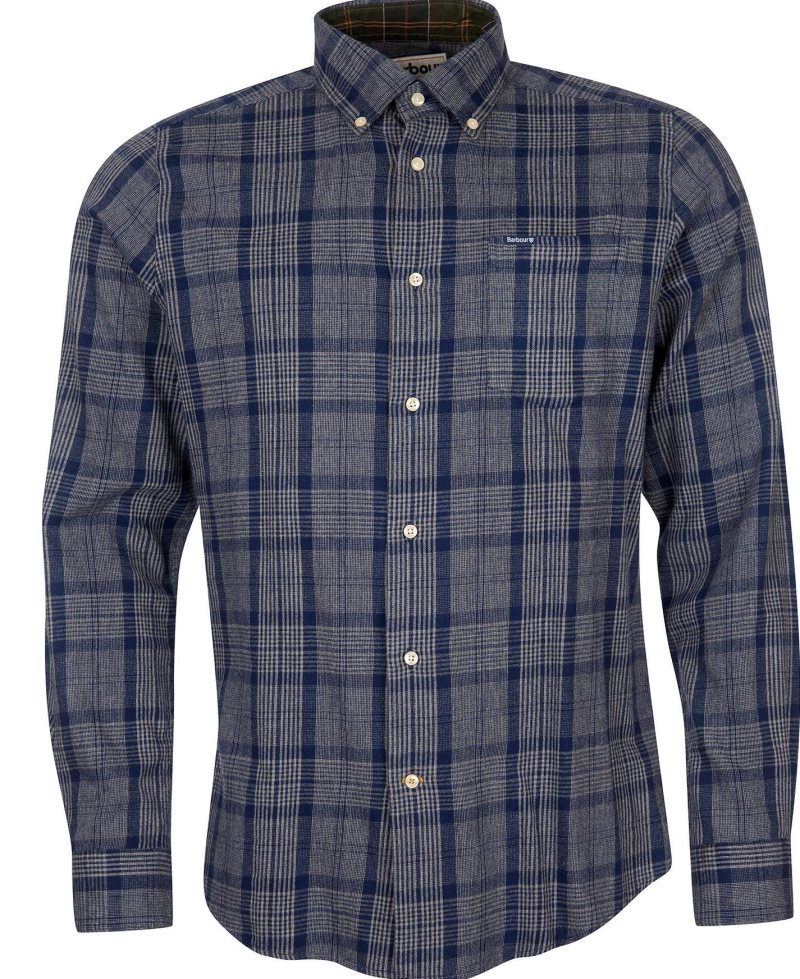 Camisas Barbour Inverbeg Tailored Hombre Verde Oliva | GVHZ15270