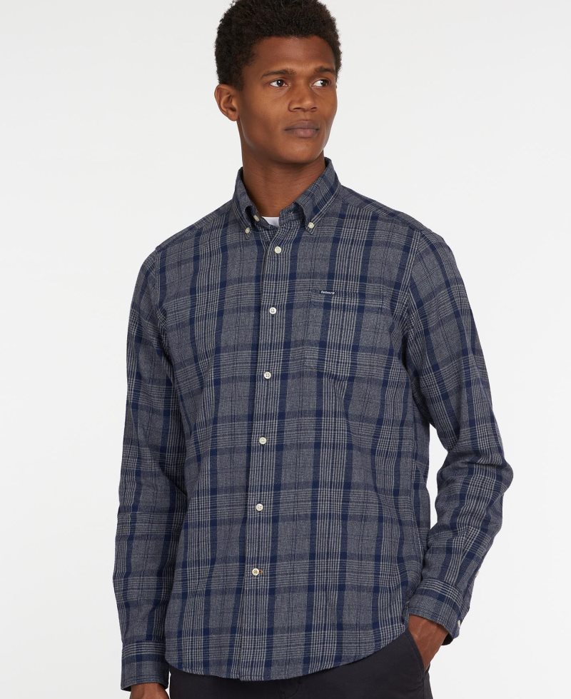 Camisas Barbour Inverbeg Tailored Hombre Verde Oliva | GVHZ15270