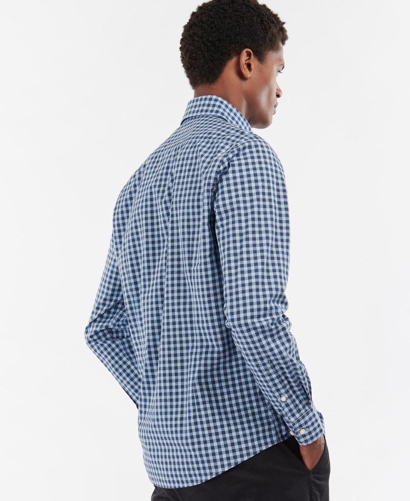 Camisas Barbour Merryton Tailored Hombre Verde Menta | LVEN83459