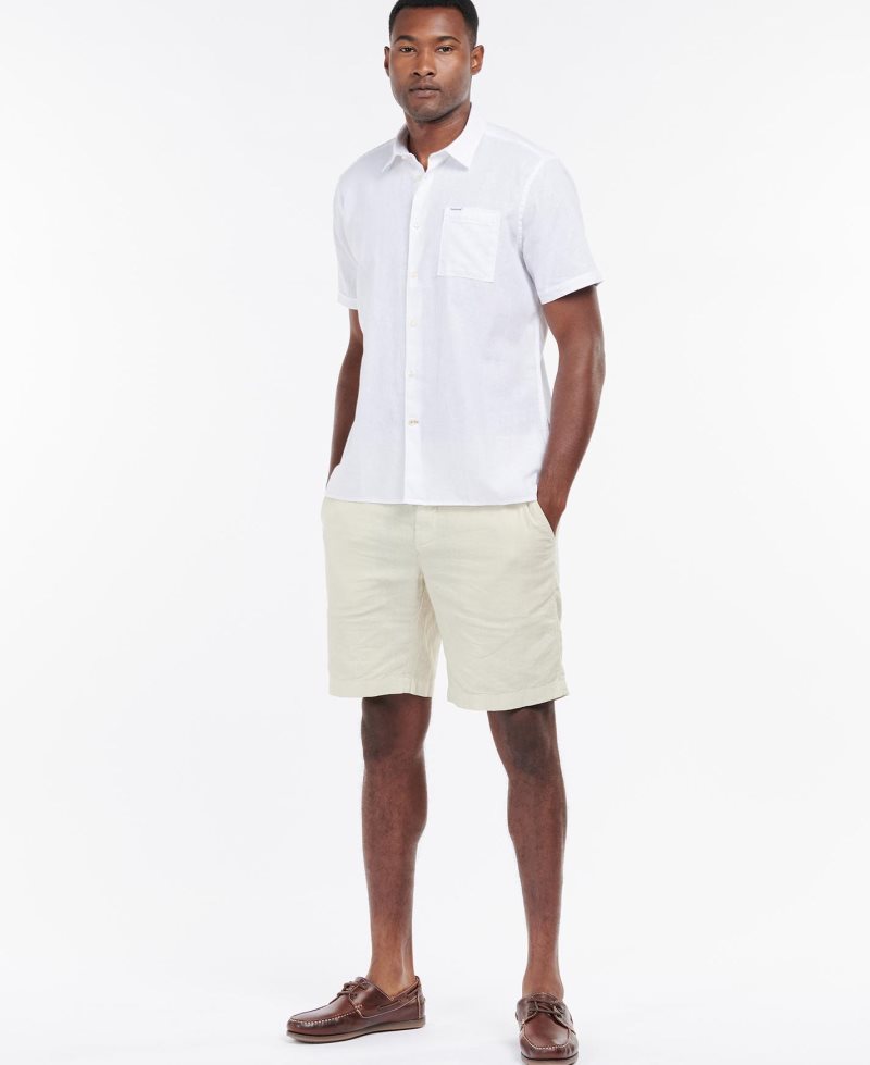 Camisas Barbour Nelson Corta Sleeve Summer Hombre Azules | UCEL26801