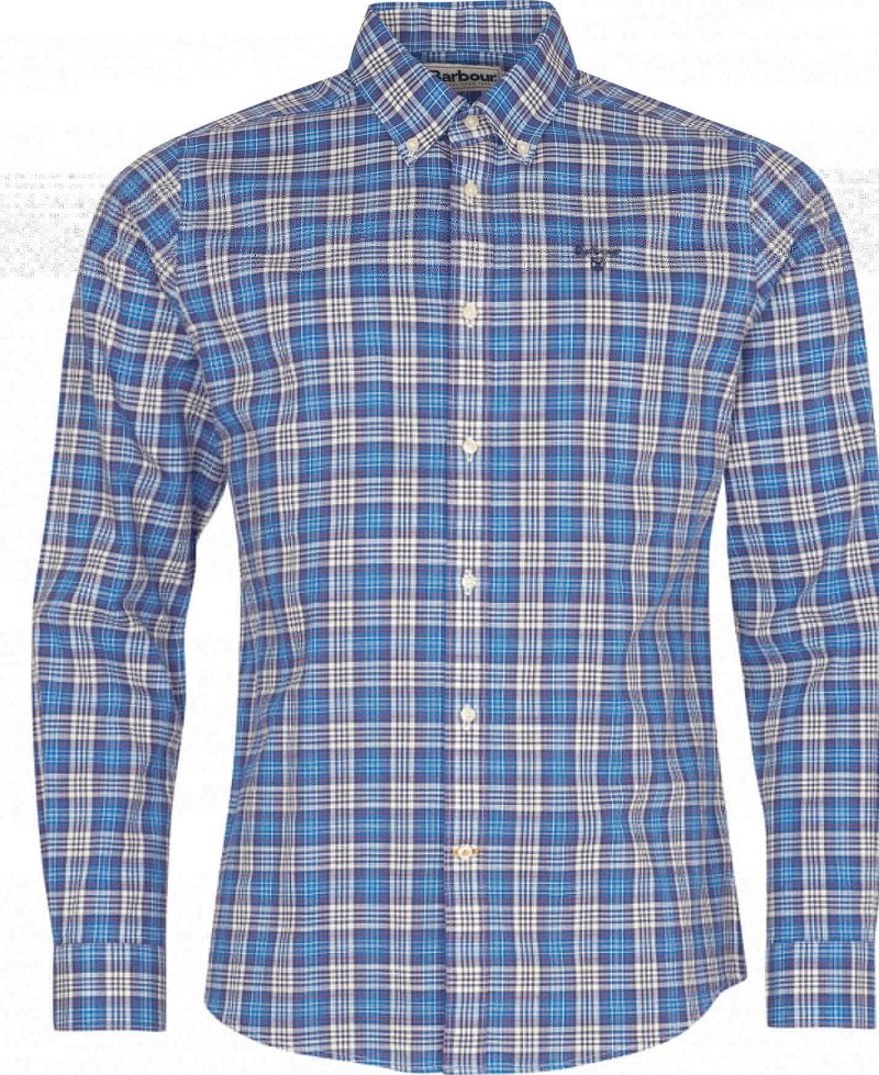 Camisas Barbour Spillman Hombre Azules | FADR93251