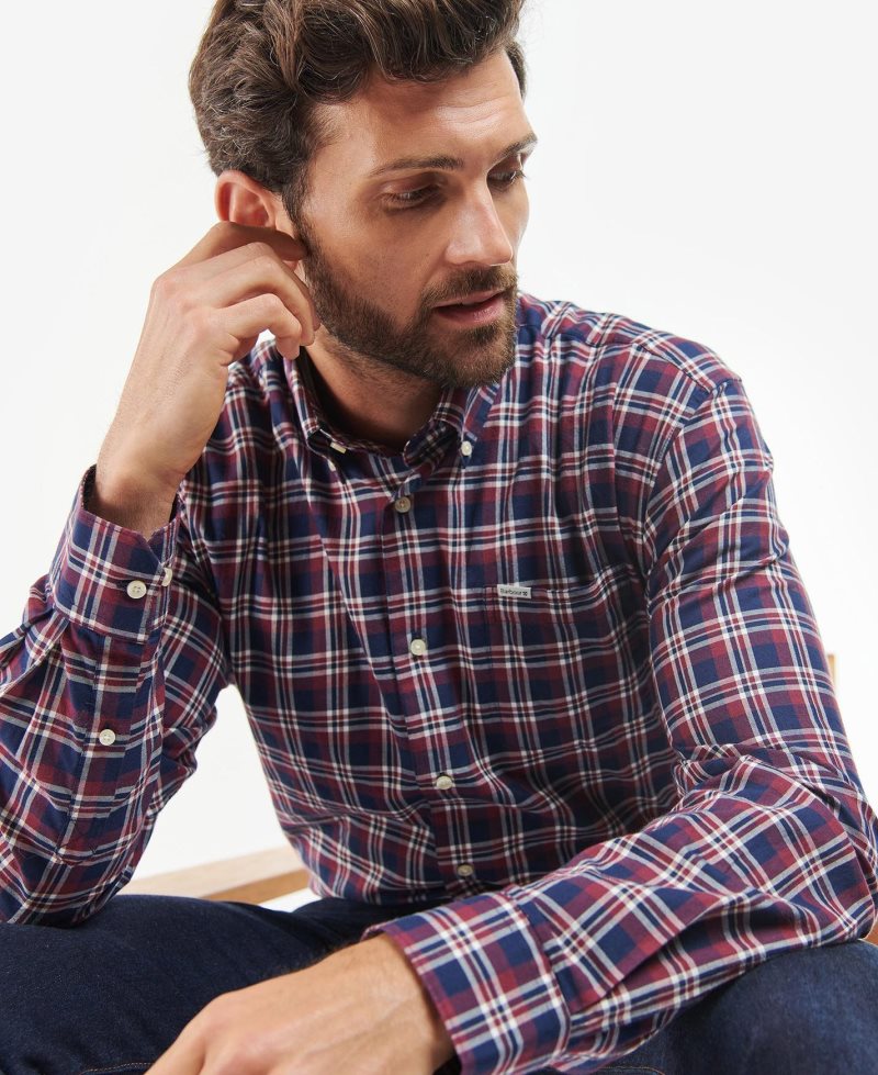 Camisas Barbour Turville Regular Fit Hombre | QAHU16829