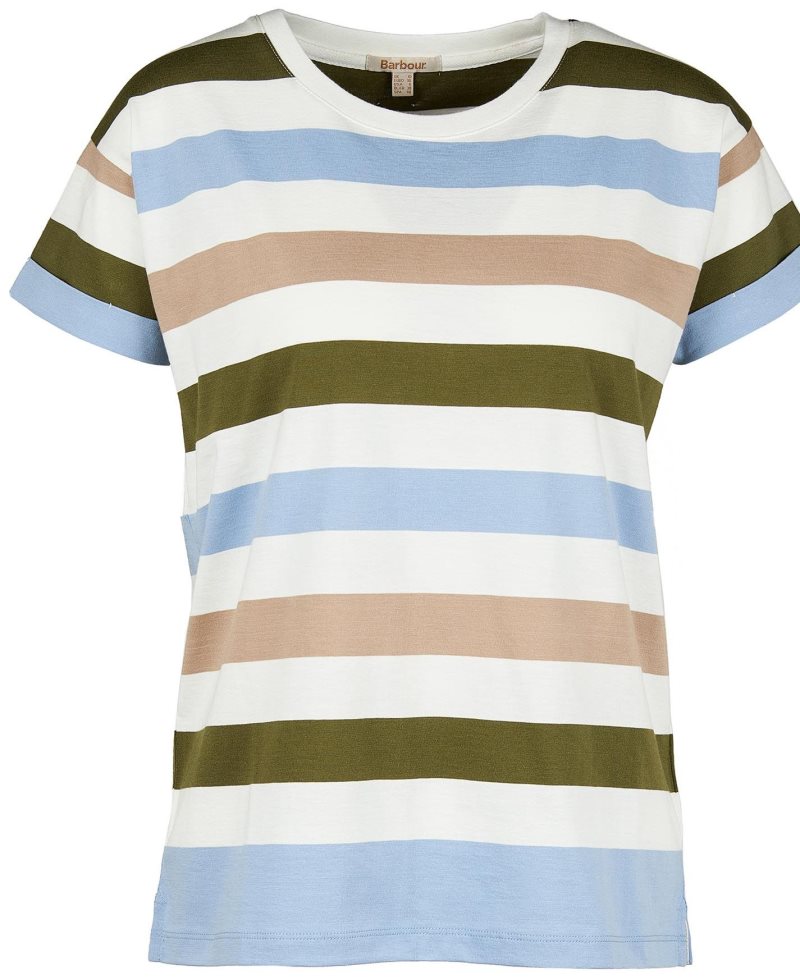 Camiseta Barbour Explorer Marley Top Mujer Multicolor | BMXS36021