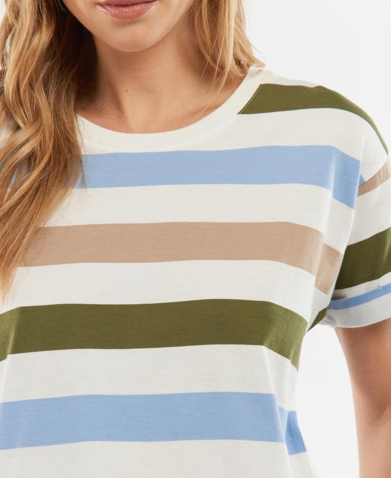 Camiseta Barbour Explorer Marley Top Mujer Multicolor | BMXS36021