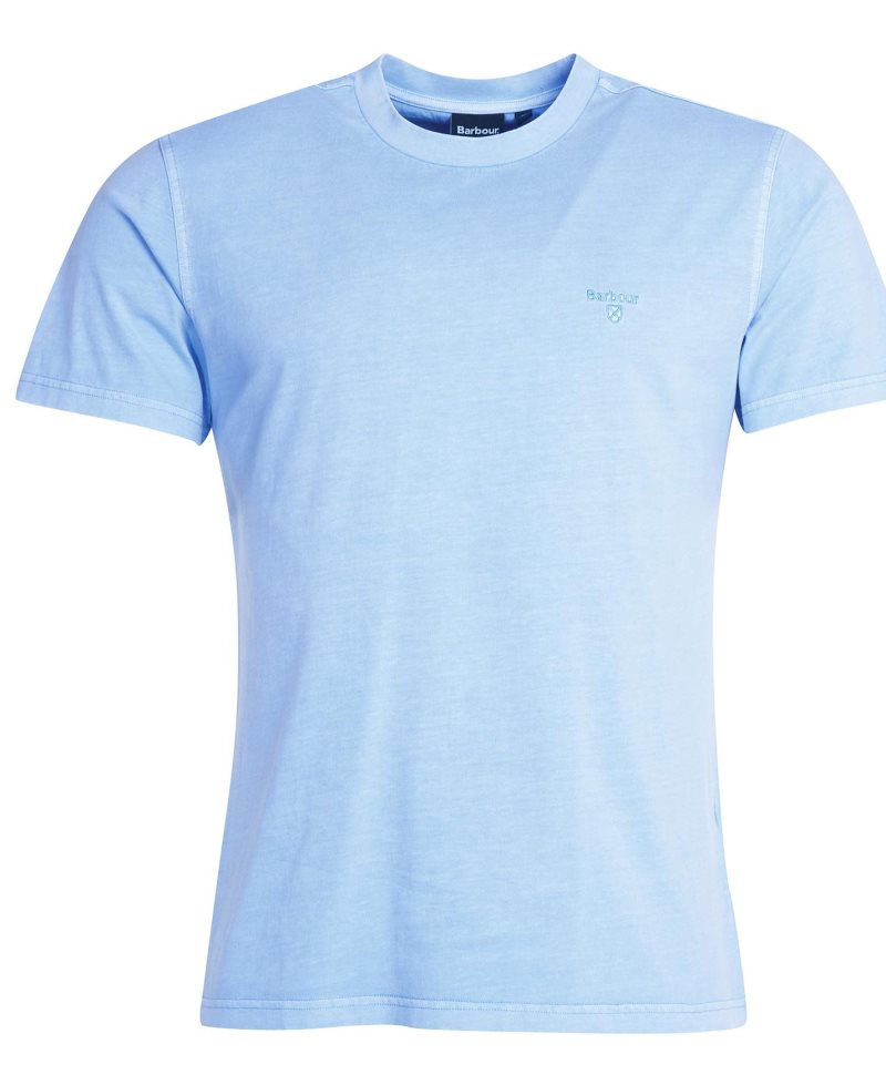 Camiseta Barbour Garment Dyed Hombre Azul Marino | MSRP13820