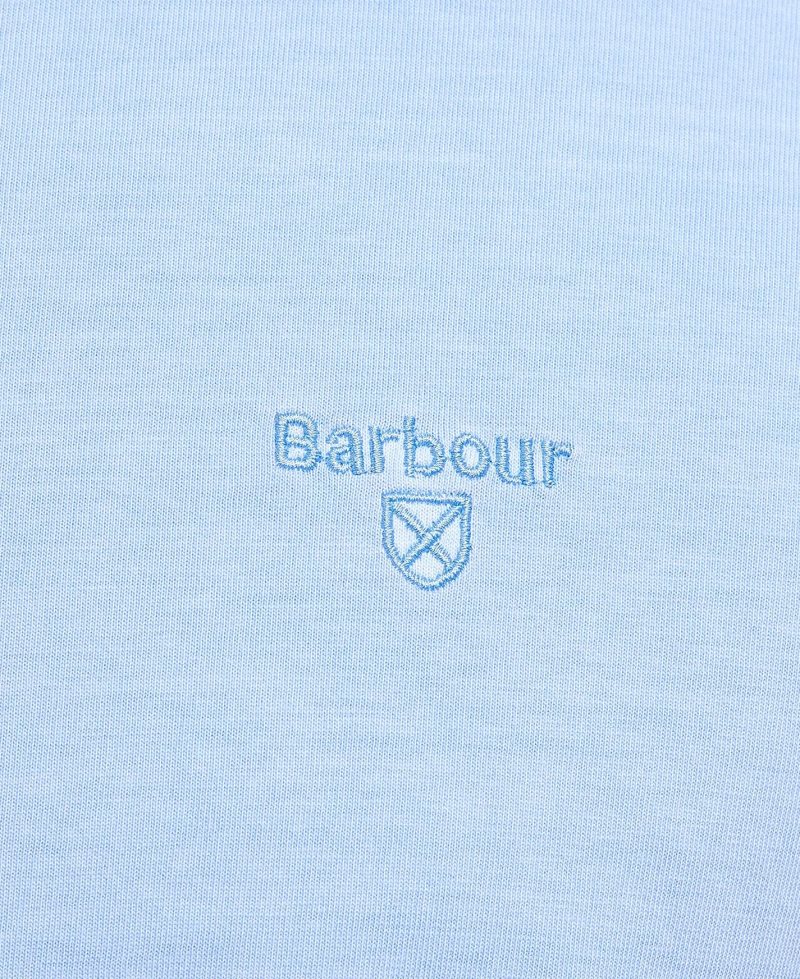 Camiseta Barbour Garment Dyed Hombre Azul Marino | MSRP13820