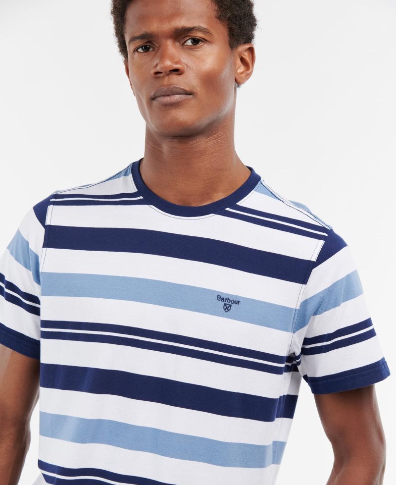 Camiseta Barbour Kylemore Hombre Verde Oliva | IZNE70958