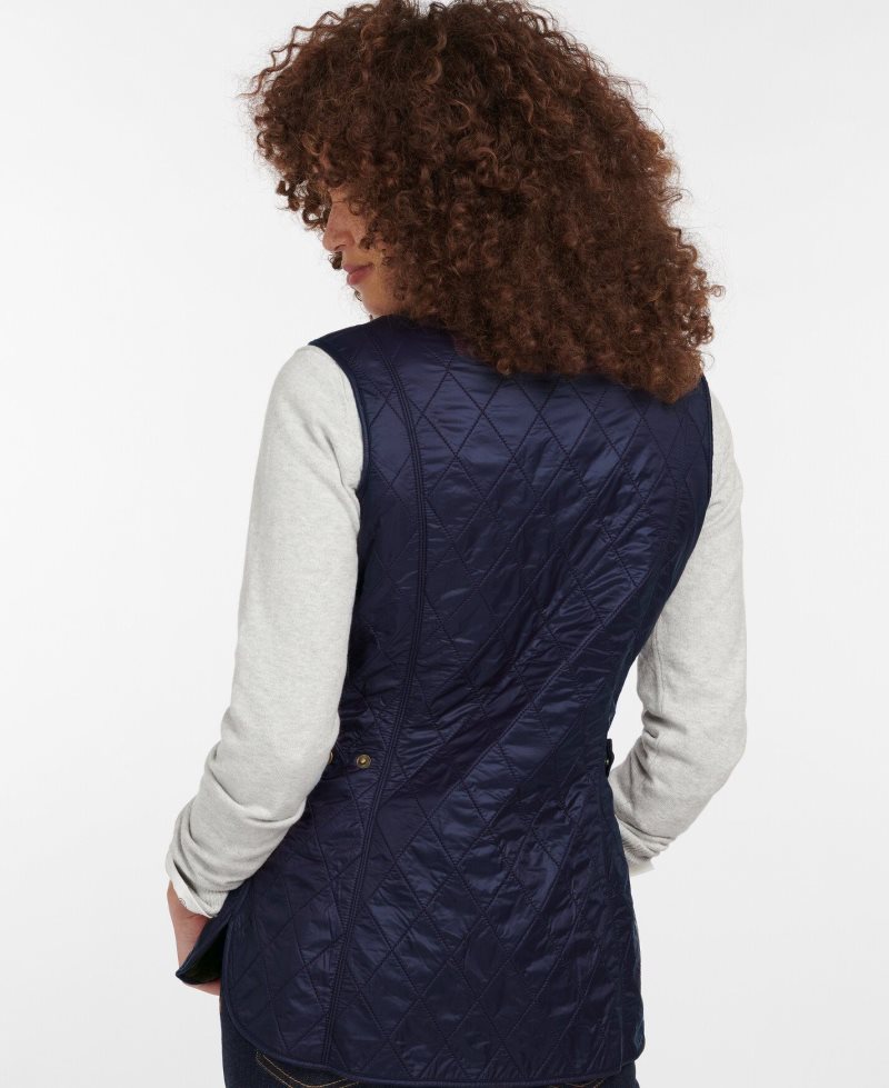 Chalecos Barbour Weste Wray Mujer Azul Marino | HZJB03629