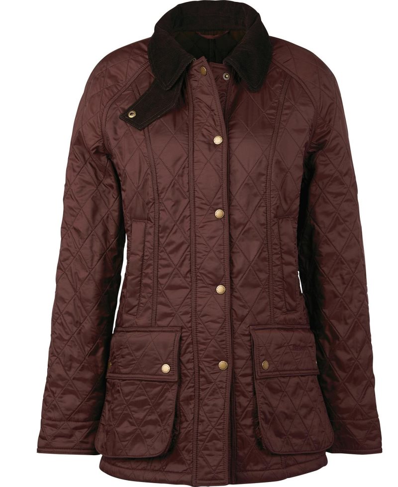Chaqueta Acolchada Barbour Beadnell Polarquilt Mujer Azul Marino | HRIY52491