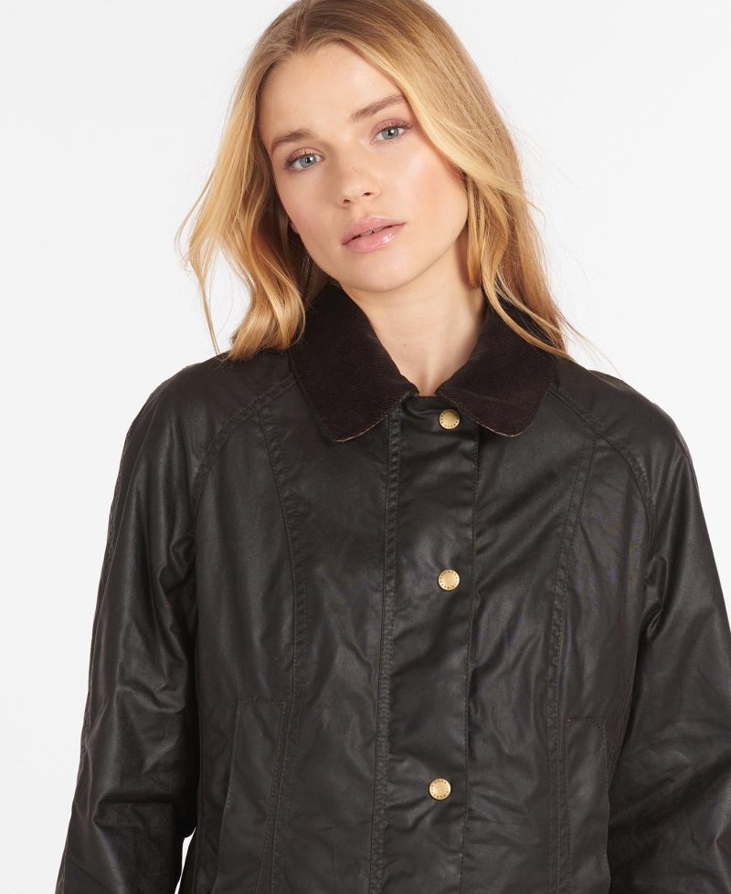 Chaqueta Encerada Barbour Beadnell Mujer | PYQH98263