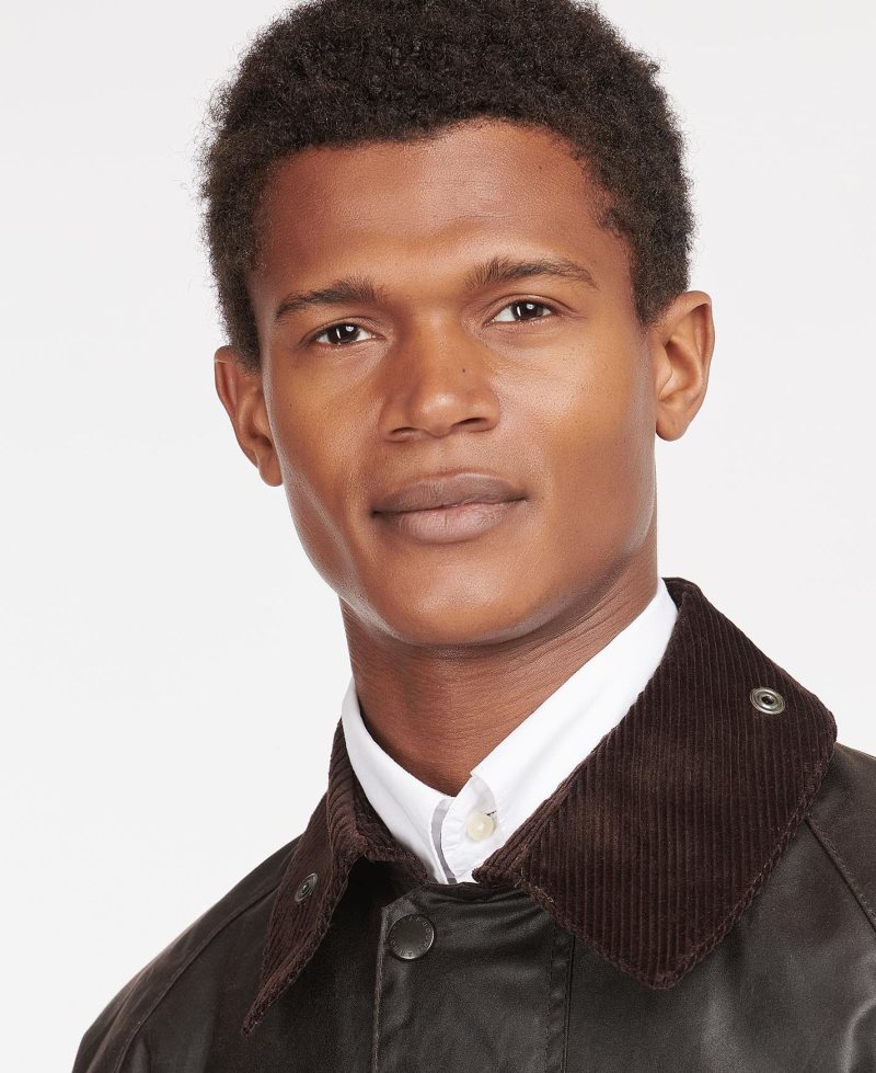 Chaqueta Encerada Barbour Beaufort Hombre Negras | TKCD49823