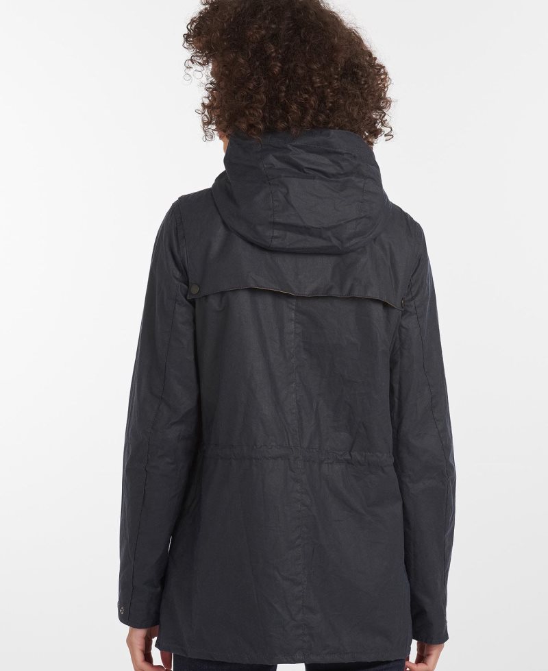 Chaqueta Encerada Barbour Ligeros Durham Algodon Mujer Verde Oliva | MXDW83217