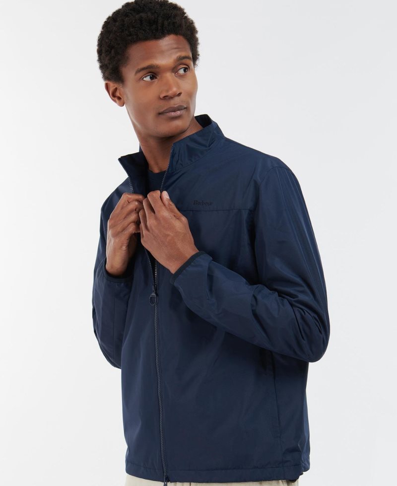 Chaqueta Impermeable Barbour Unbridge Hombre Azul Marino | BAWE35046
