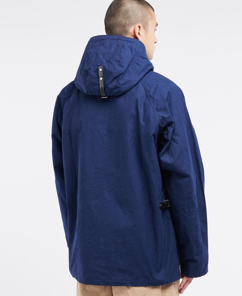 Chaquetas Casuales Barbour Ally Capellino Ernest Hombre Azul Marino | EVLG57691