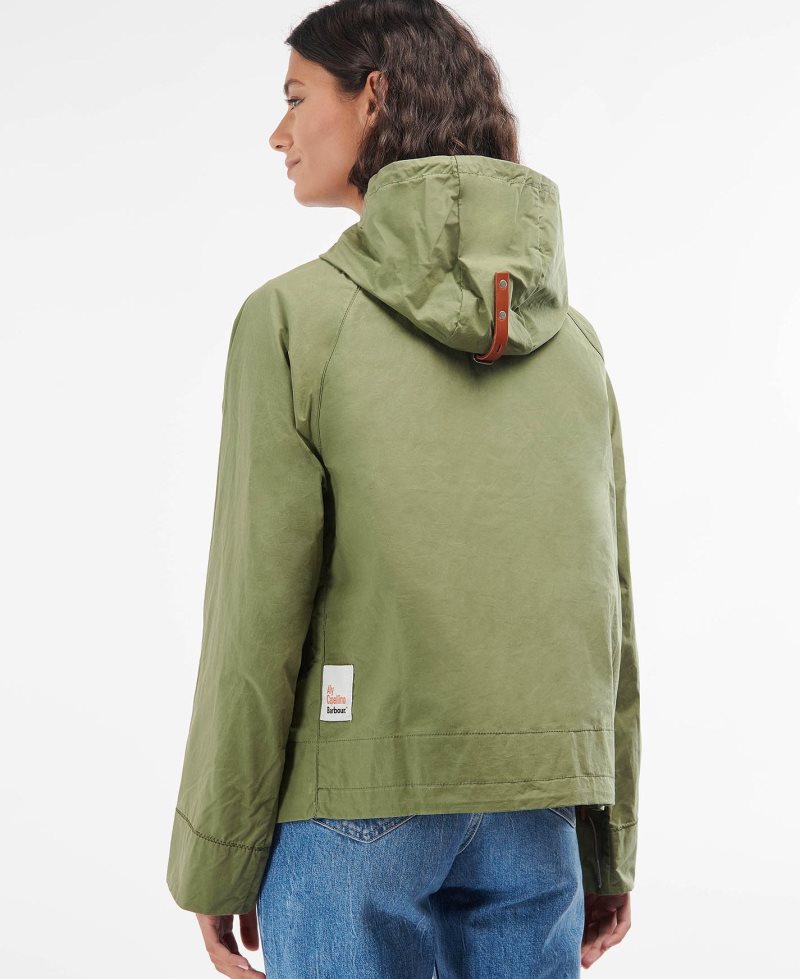 Chaquetas Casuales Barbour Ally Capellino Tip Mujer Verde | VBHJ51830