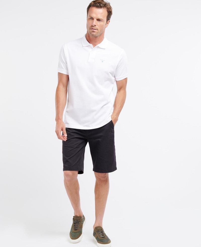 Pantalones Cortos Barbour City Neuston Hombre Gris | OHVJ31058