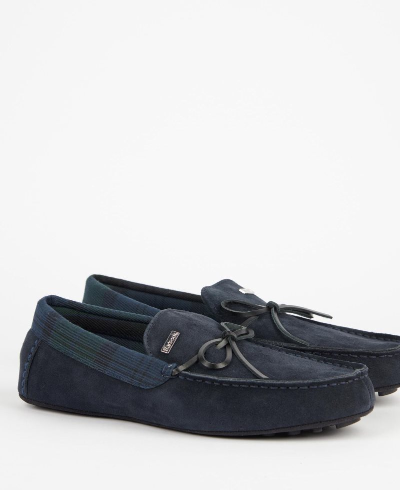 Pantuflas Barbour Kurila Hombre Negras | UHZG08367