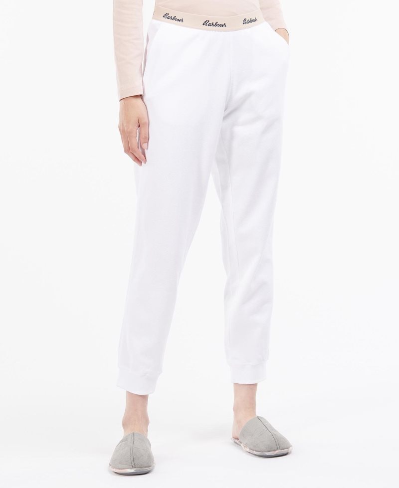 Ropa De Casa Barbour Josie Joggers Mujer Blancas | LPKR72059