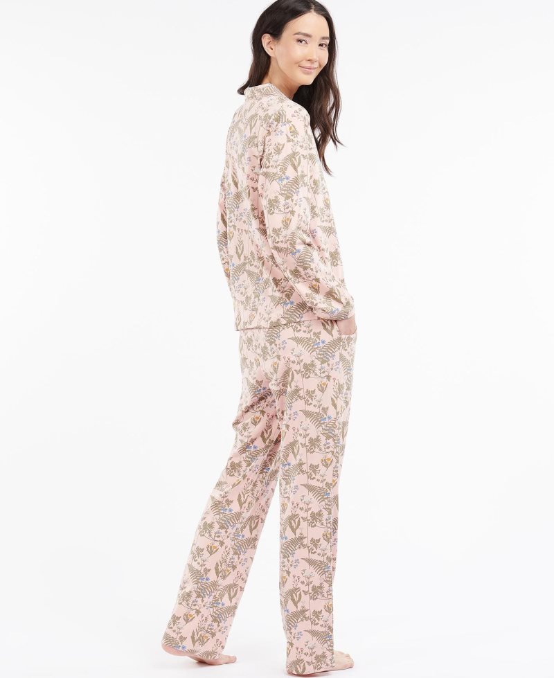 Ropa De Dormir Barbour Nina PJ Set Mujer Azul Marino | CRWH37849