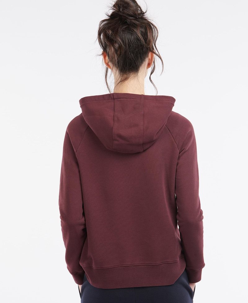 Sudadera Con Capucha Barbour Otterburn Mujer | KVBI12795
