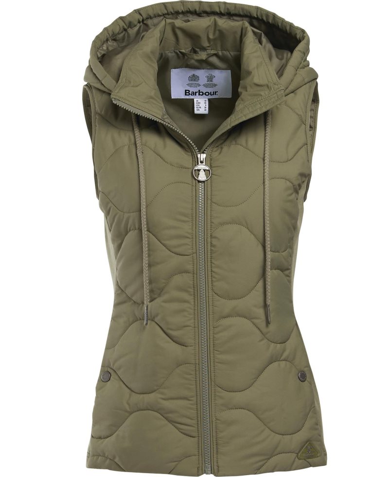 Sudaderas Barbour Thrift Gilet Acolchado Mujer Azul Marino | PXHW46128