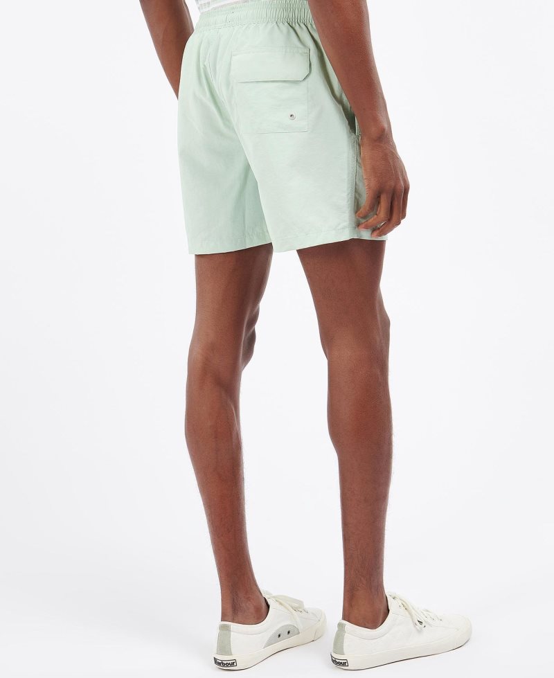 Traje De Baño Barbour Essential Logo Hombre Coral | MPBU39574