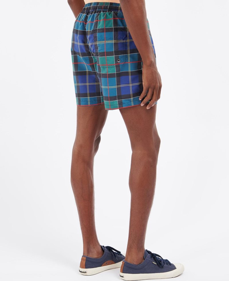Traje De Baño Barbour Tartan Hombre | XHIF73509