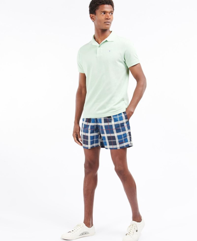 Traje De Baño Barbour Tartan Hombre | ZCFP90367