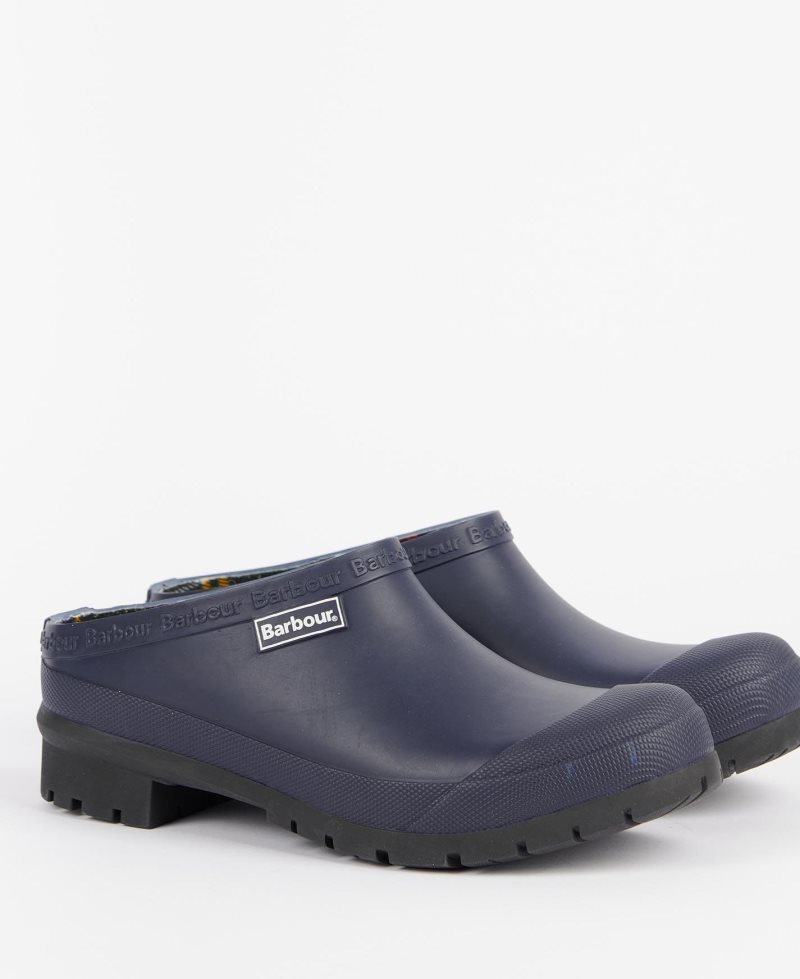 Zuecos Barbour Quinn Mujer Azul Marino | XAGS83016